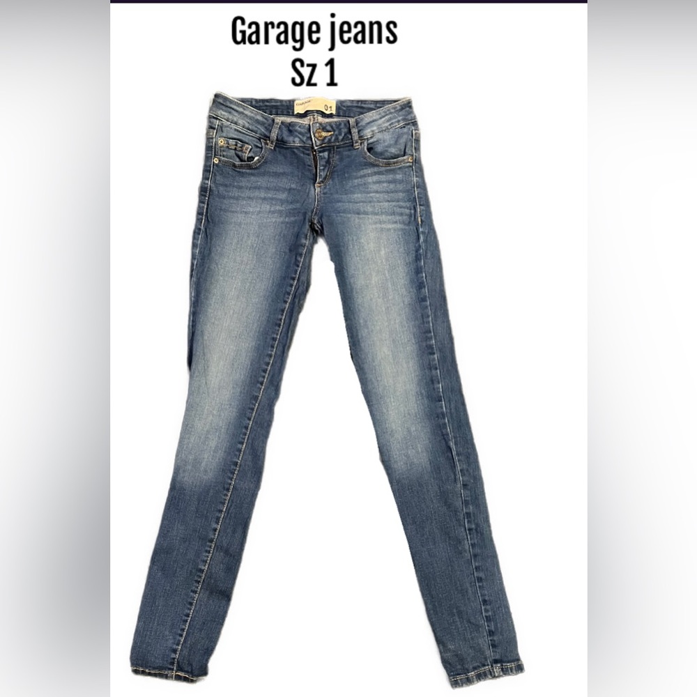 garage jeggings  jeans jr. sz 1